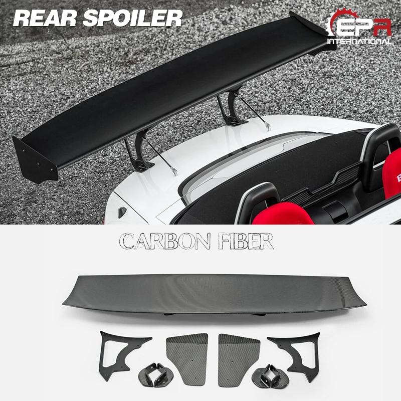 

Carbon Rear Trunk Wing For Mazda MX5 ND5RC Miata Roadster RB Style Rear Carbon Fiber GT Spoiler Tuning Parts For MX5 Miata