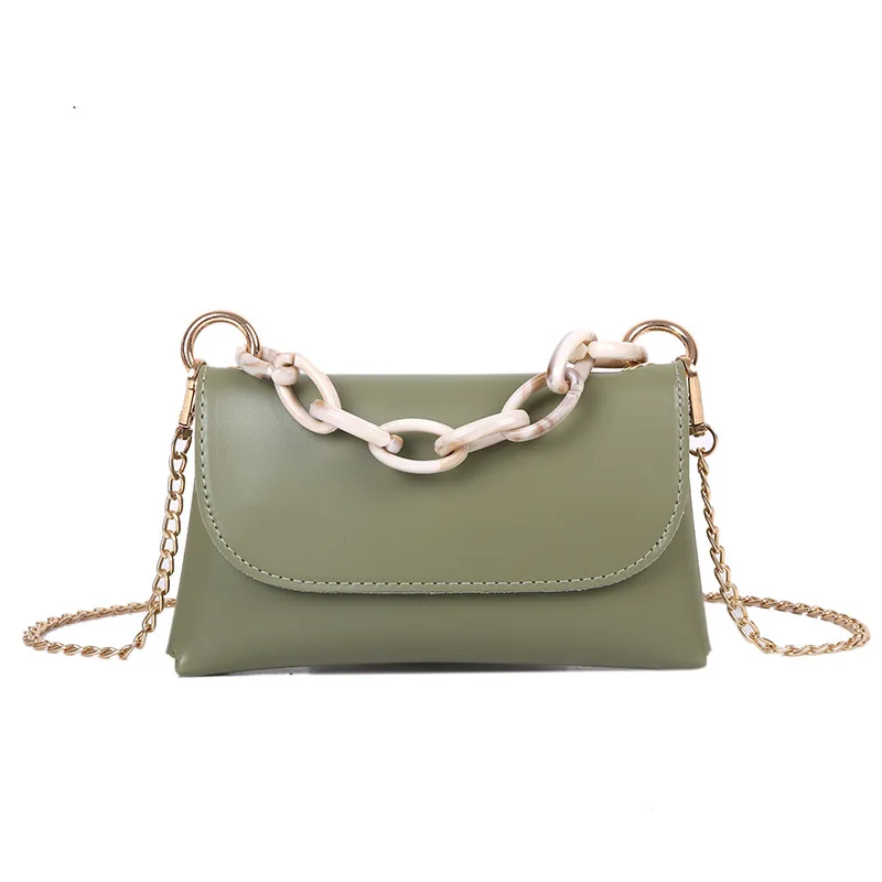 

Versatile Small Bag 2020 Popular New Public Letter Seal Fresh Chain Crossbody Small Bag Korean Style Western Style Women's