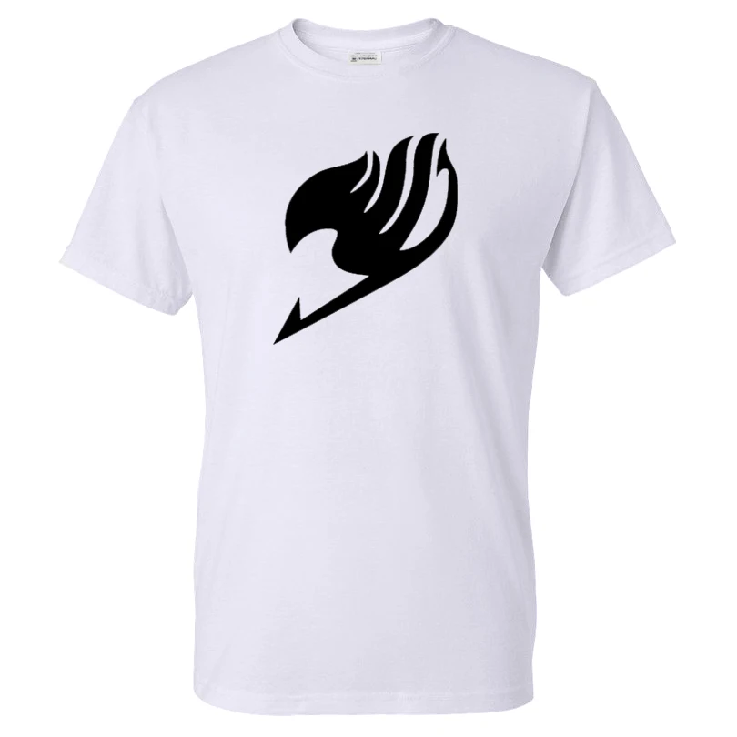 

Anime Print T-shirt Fairy Tail Pattern Streetwear Men Women Casual Tshirt High Quality Cotton T Shirt Male Tops