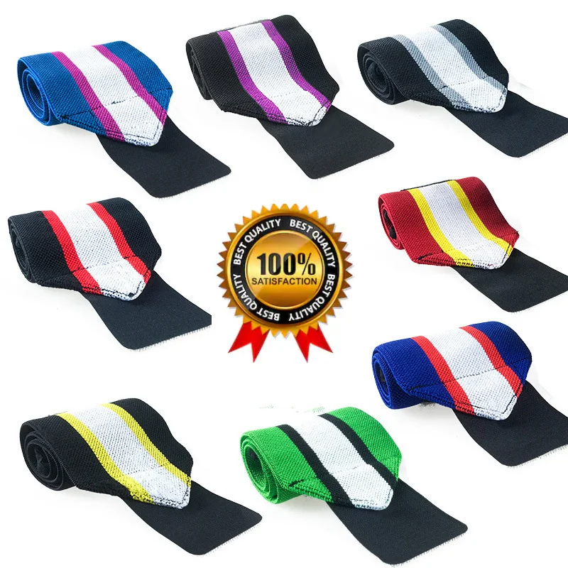 2 шт. регулируемый спортивный браслет эластичная поддержка запястья бандаж для