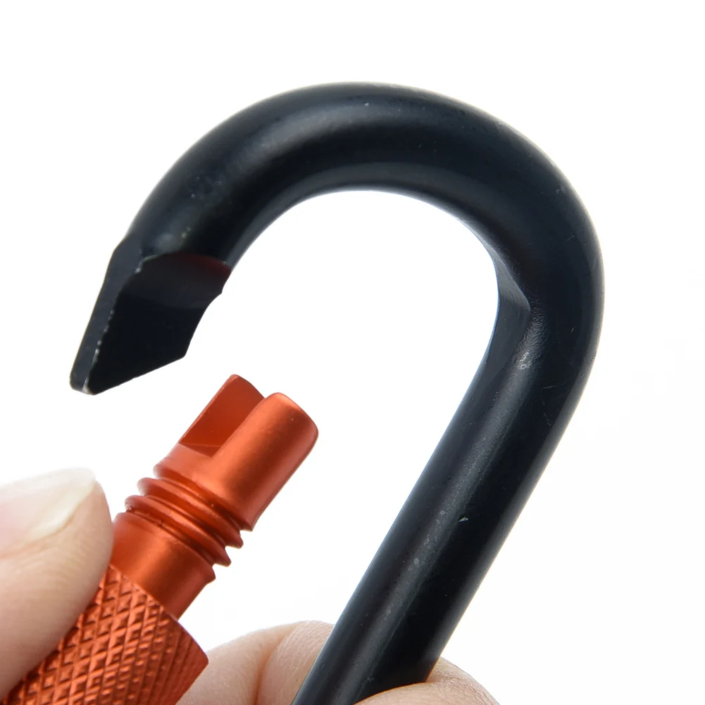 

5X Aluminum Carabiner D-Ring Clip Snap Hook Climbing Key Chain Hiking Keyring