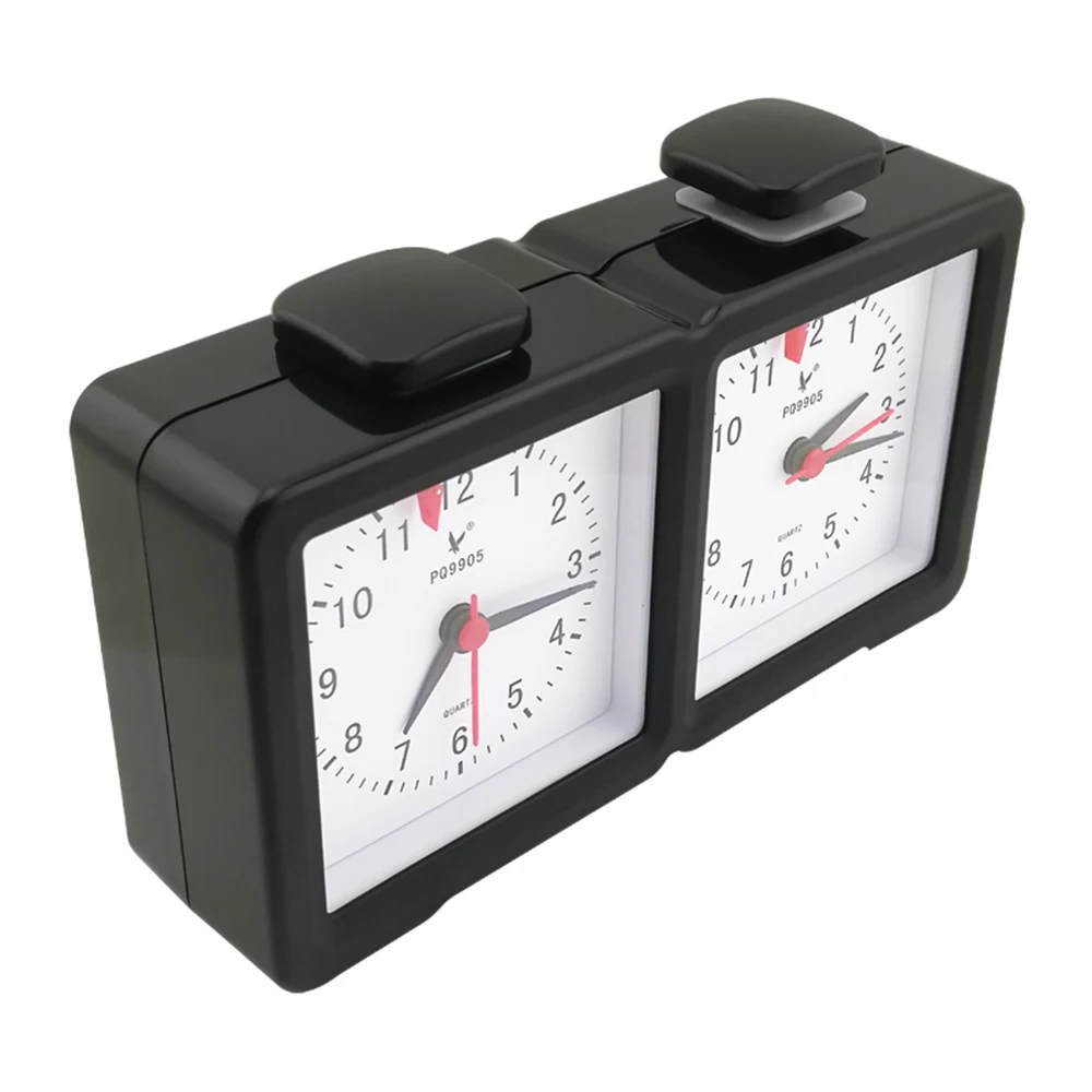 PQ9905 портативные стильные шахматные часы кварцевые Электронные Аналоговые