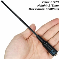 Original NA-701 Antenna SMA-F Dual Band Two Way Radio Antenna for Baofeng Walkie Talkie UV-5R UV-82 BF888S TYT Kenwood
