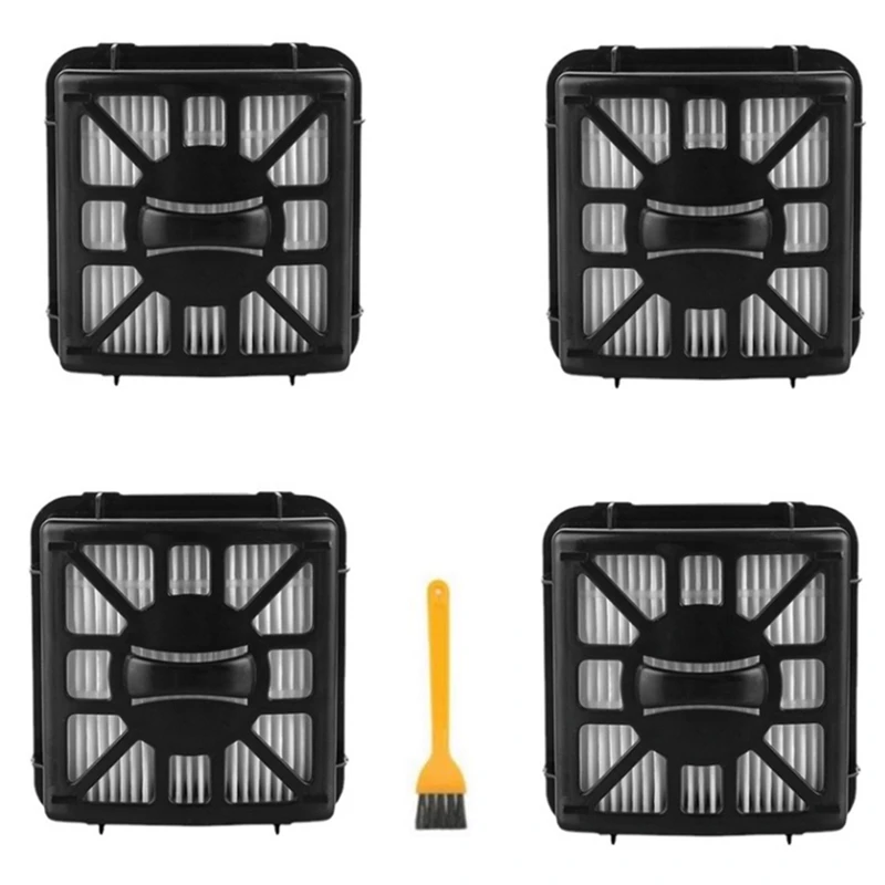 

4PCS Suitable For Shark IQ R101AE IQ R101 RV1001 Sweeping Robot Filter HEPA Filter Elements Filter Cotton