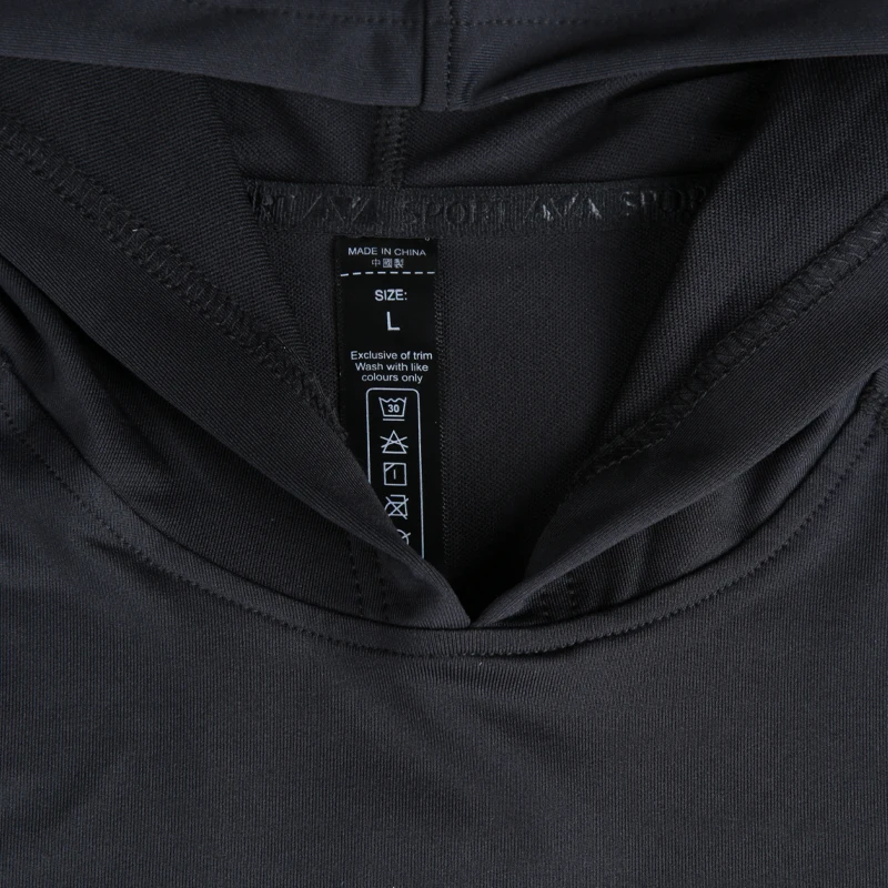 

Compression Hoodies Men Training Gym Pullover Jackets Quick Dry Tight Outdoor Fitness Sweatshirts Male Running Long Sleeve