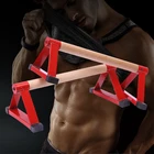 1 пара пуш-ап подставки тренажерный зал стойку Фитнес оборудование антигравитации здания тренажер инверсии ног штаны с двумя параллельными полосками M2126