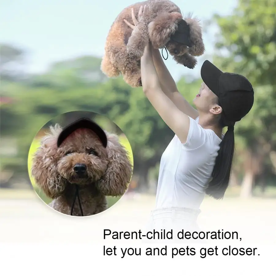 Летняя кепка для маленьких домашних животных дышащая бейсбольная собак и кошек