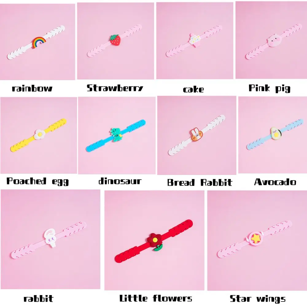 

Cute Cartoon Mask Hook Kids Mask Extender Strap Anti-Tightening Adjustable Masks Buckle Ear Savers Ear Pain Relieved For All Ma