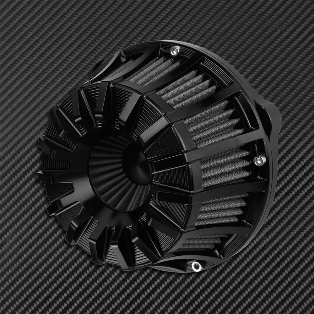 Воздушный фильтр для мотоцикла черный воздушный с ЧПУ Harley Sportster XL Touring Road King Dyna Street