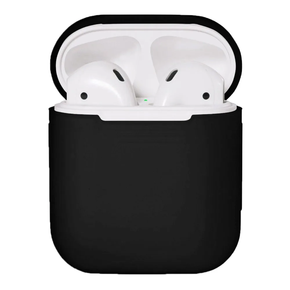 Силиконовый чехол для переноски Vococal чехол-сумка Apple Airpods Air Pods 1 2 беспроводные
