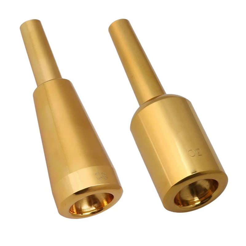 3C труба мундштук Золото Meg металлическая и Размер Золотая Латунная Труба|Труба| |