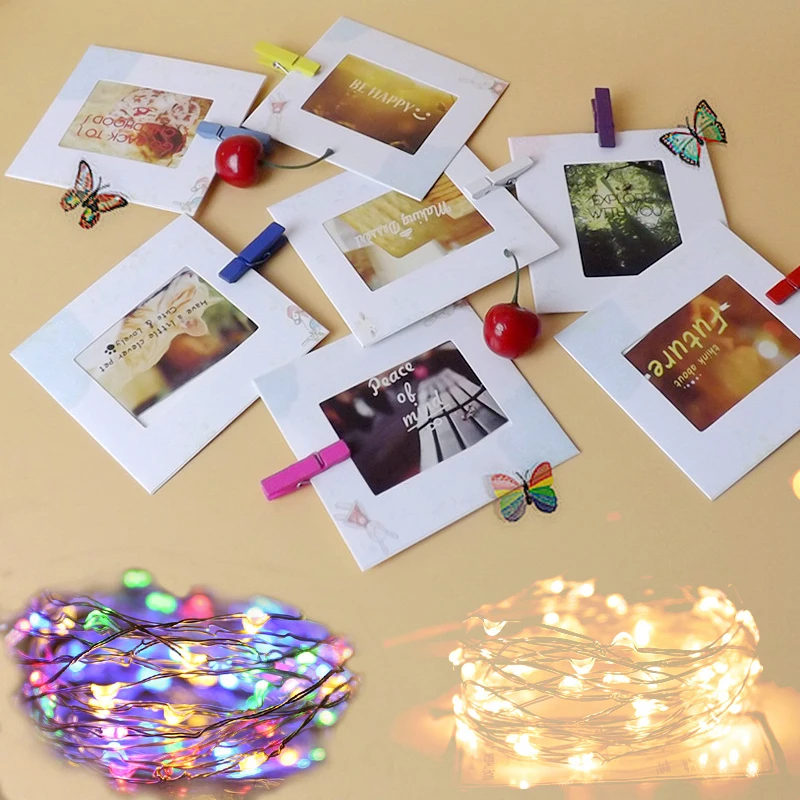 10 шт. Декоративная гирлянда для фоторамки на свадьбу день рождения|Рамка| |