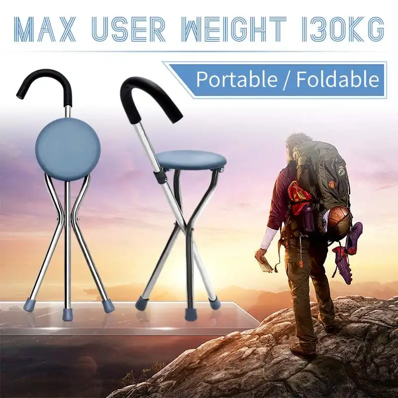 2 в 1 Walk/Sit алюминиевые ходунки для пожилых людей|Палки скандинавской ходьбы| |