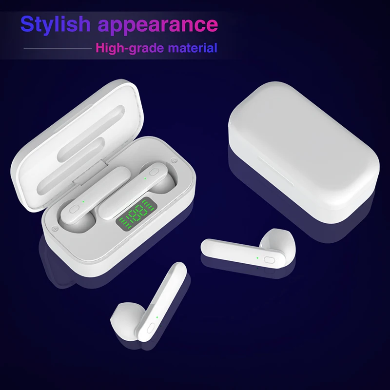 Супер бас Air 2 Стиль сенсорный TWS мини-Беспроводной наушники Bluetooth 5 0 вкладыши