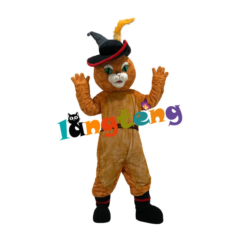 

1126 Magic Cat Mascot Costumes Cartoon Adult Cosplay Animal Costume Holiday Walking Costume