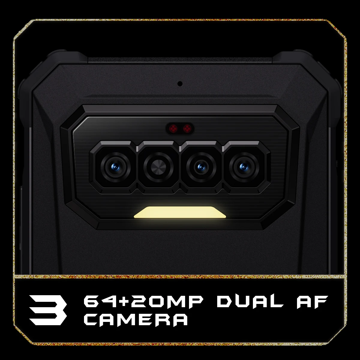 IIIF150 R2022 64MP+20MP 6.78'' FHD 90Hz Smartphone IP68/69K Waterproof NFC Rugged Phone G95 8GB+128GB 8300mAh  AF Night Vision