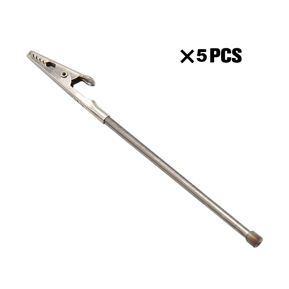 Silver-5pcs COURNOT, премиум, металлический зажим для дыма, 137 мм, держатель для сигарет, аксессуары для курительных трав - Цвет: Silver-5pcs