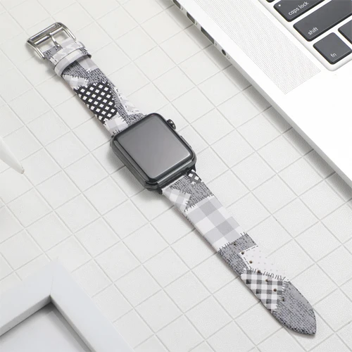 Кожа кожаный ремешок для apple watch, ремешок 42 мм, 38 мм, Версия 44 мм 40 мм наручных часов iwatch, ремешок series 5/4/3/2/1 браслет аксессуары для часов - Цвет ремешка: 2