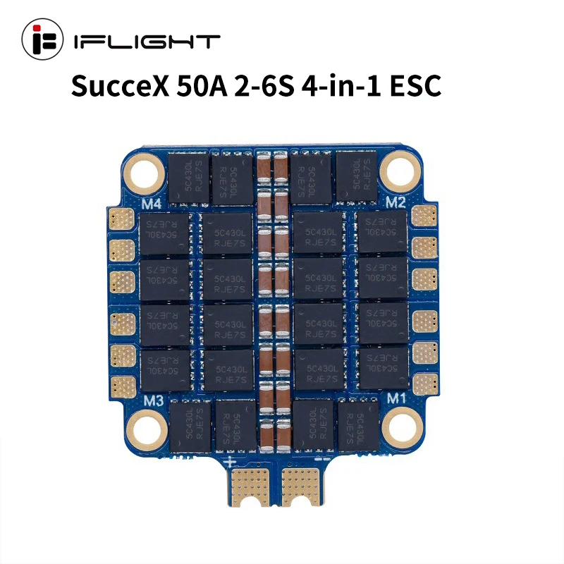 IFlight SucceX 50A 2 6S blheli _ S 4 в 1 ESC поддержка DShot150/300/600/1200 MultiShot/ OneShot 30.5X30.5 для FPV гоночного