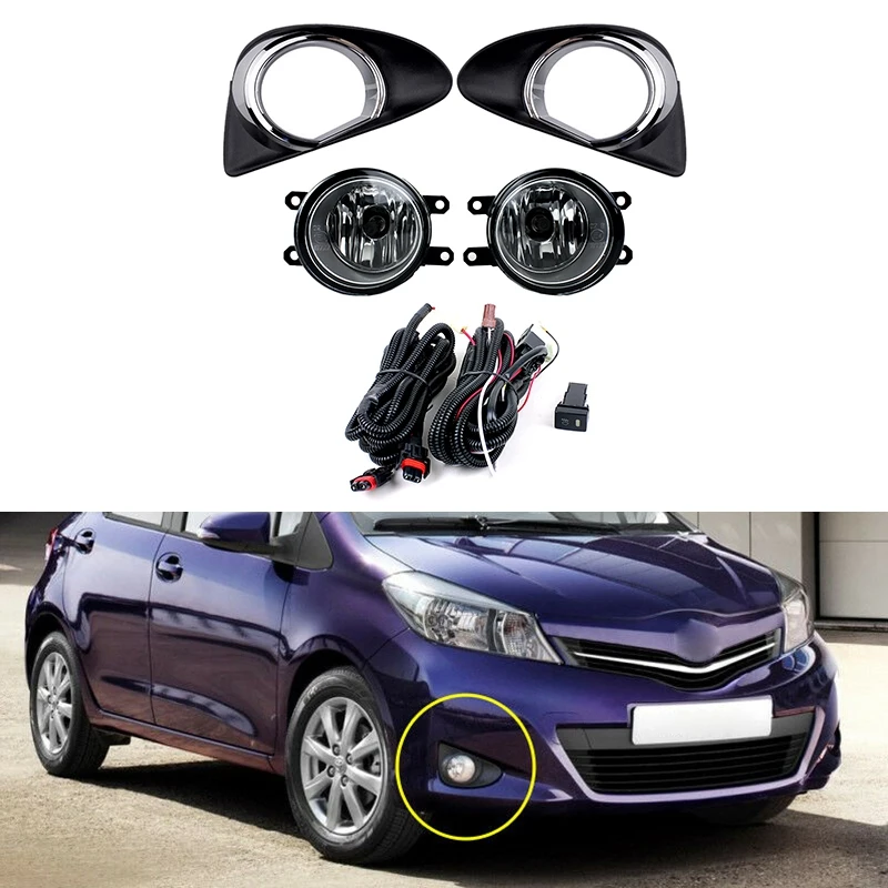 H11 55 Вт противотуманная фара для радиатора бампера с переключателем в сборе/1