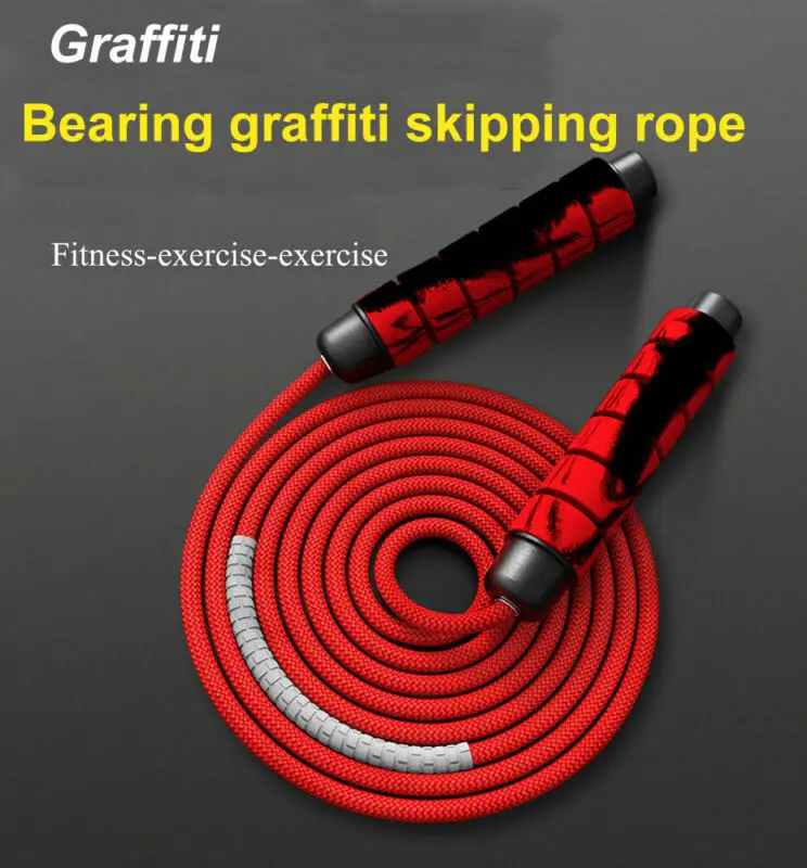 

New Jump Ropes Skipping Rope Fitness Jumping Weight Loss Gym Exercise Boxing Training Sports Solid Home Body Building 2020