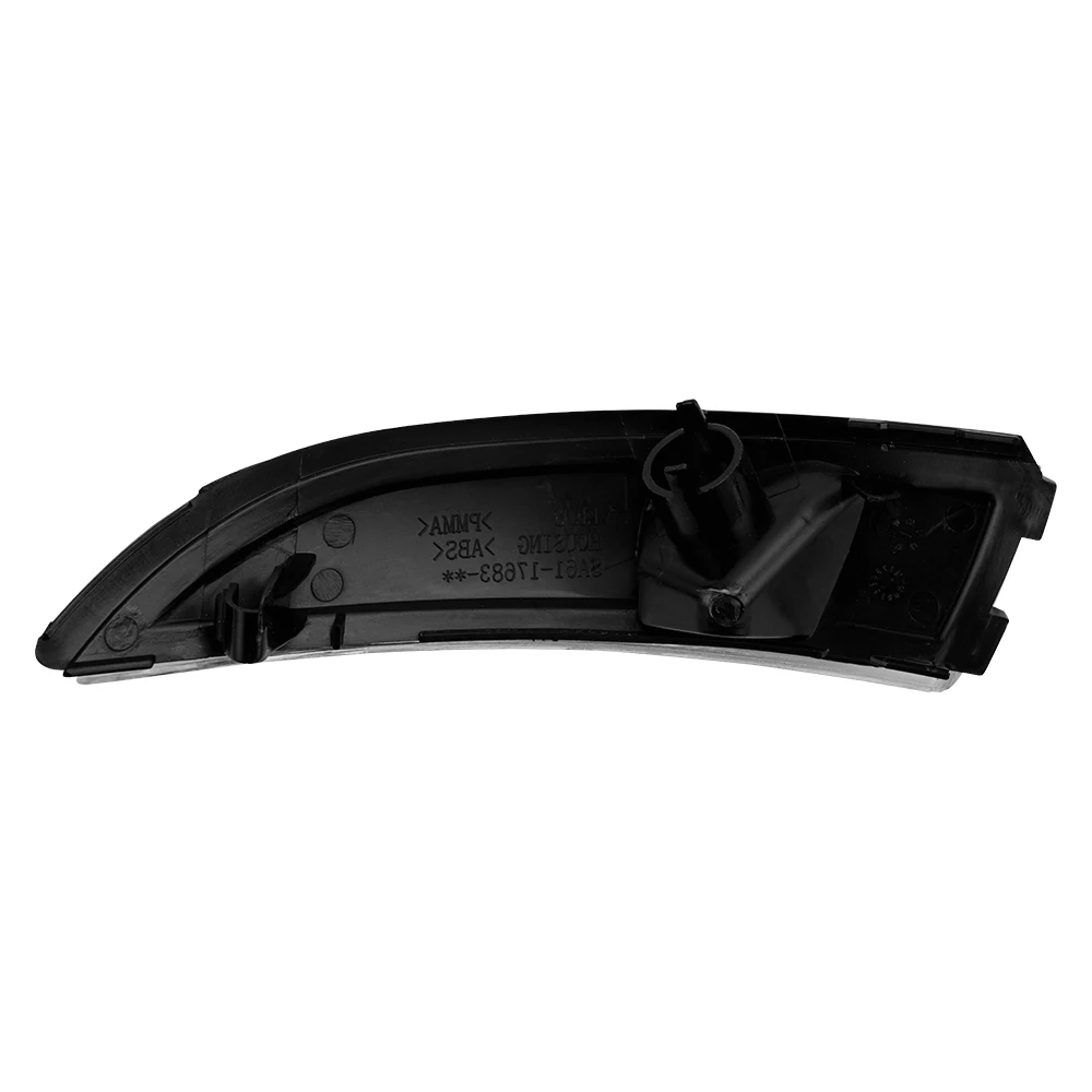 

ABS Plastic Car Right/Left Side Mirror Indicator Light Cover for Ford Fiesta Transparent Cover