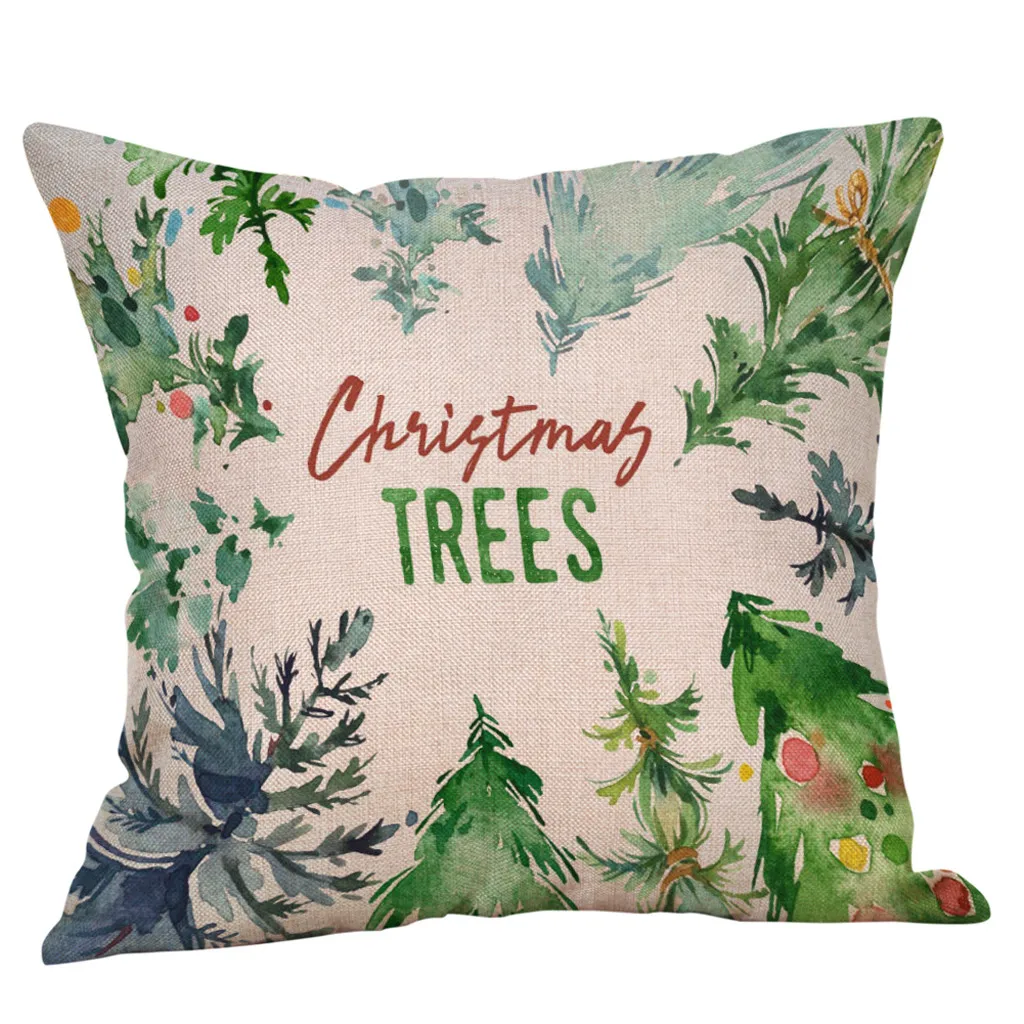 Наволочка для подушки с тропическим принтом кактуса монстера Полиэстеровая