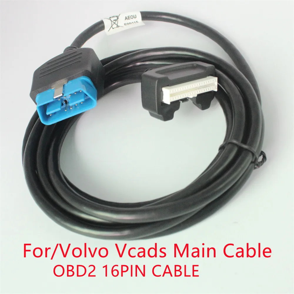 Acheheng Cables For Volvo Vcads 88890020 / 88890180  Heavy Trucks buses diagnostic cable OBD2 16PIN TO 40PIN Cable