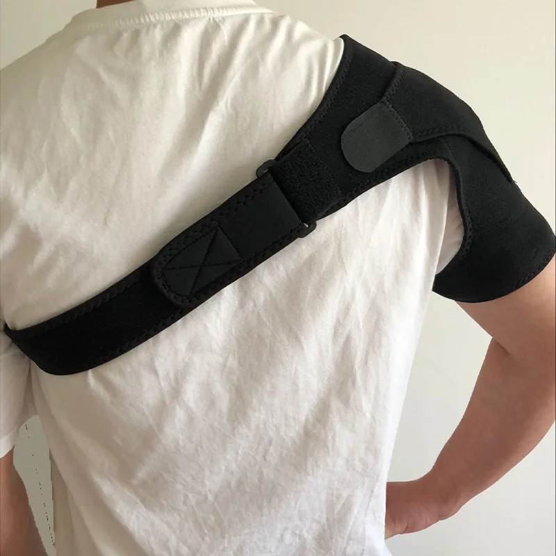 Спортивная защита плеча от травм одно плечо можно отрегулировать защитный