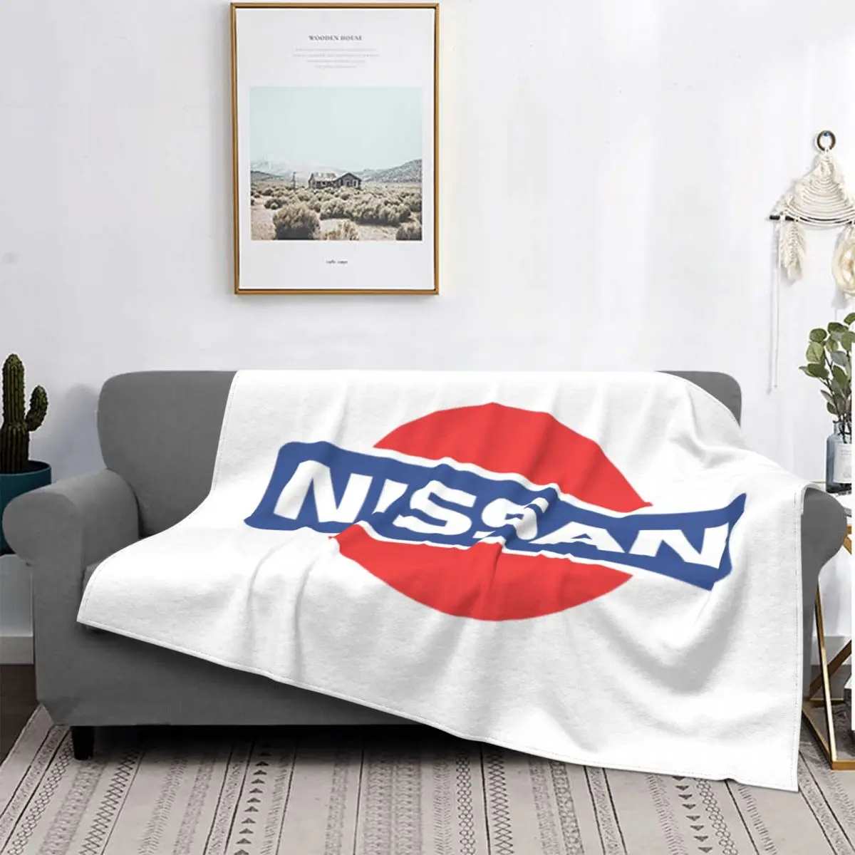 

Nissan Patrol-colcha con capucha para cama, ropa de cama a cuadros, decoración Bohemia, Y60, 1426