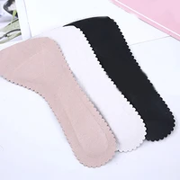 1 pair leather half pad feet high heel insoles sweat absorbent seven point pad anti slip cushion massage inserts foot care tool