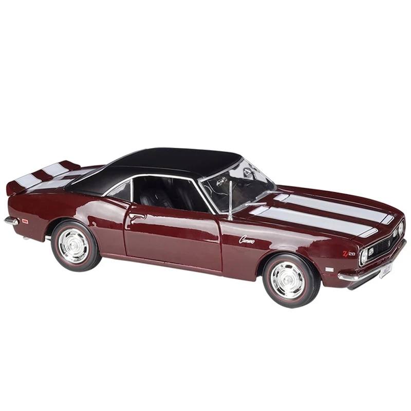 

1:18 Chevrolet-1968 Camaro Sports Alloy Car Diecast Model Toy Vehicle Shock-absorber Metal Car Simulation Collection Toys Boys