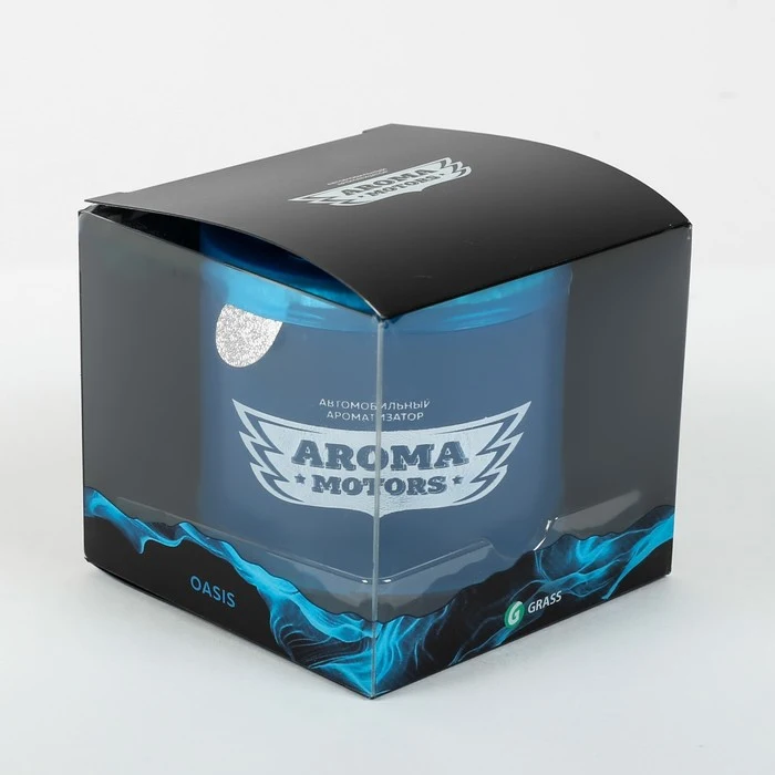 Ароматизатор гелевый Grass Aroma Motors 100 мл|Освежитель воздуха| |