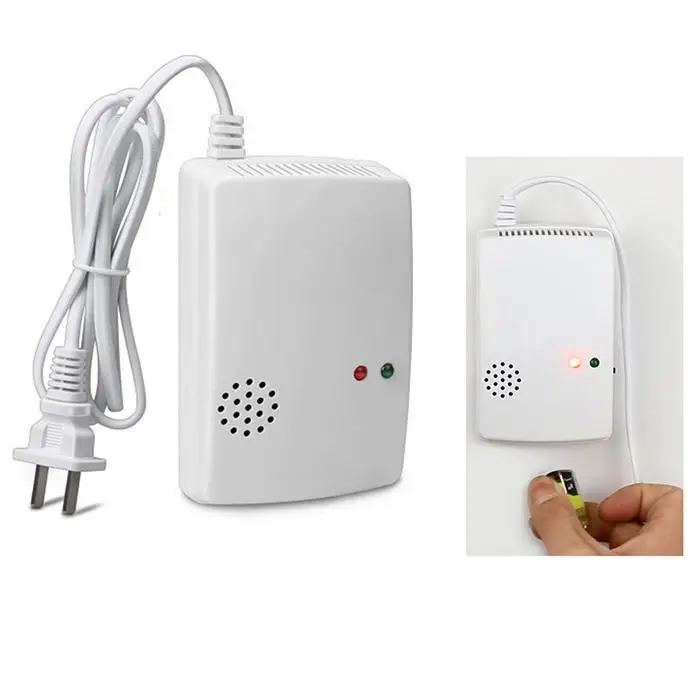 Combustible Gas Alarm LPG LNG Coal Natural Leak Standalone Detector Sensor High Sensitive For Home Security Safety | Безопасность и