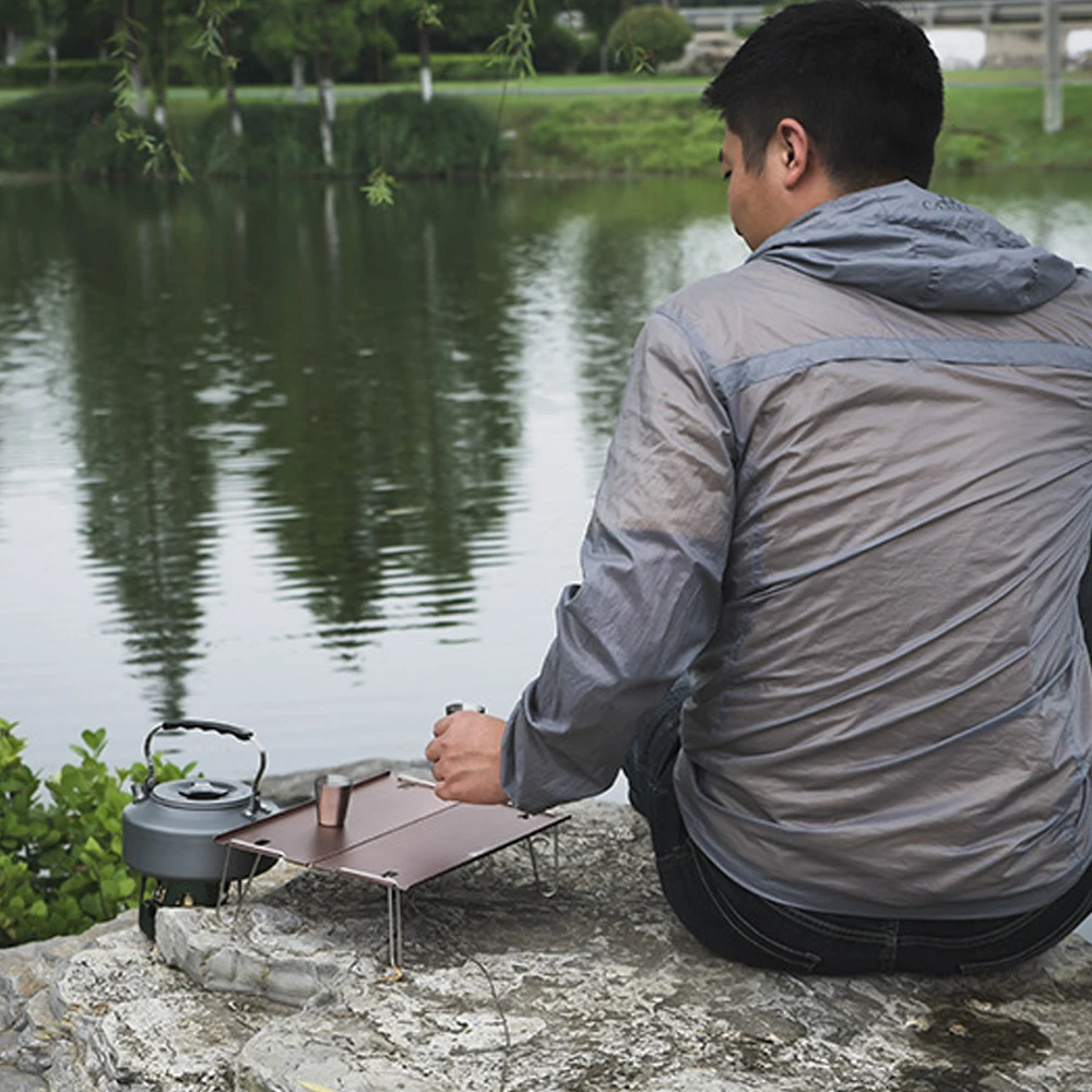 

Outdoor Mini Table Portable Camping Fishing Table Tea Ultralight Folding Camping Desk Picnic Dining-table Barbecue