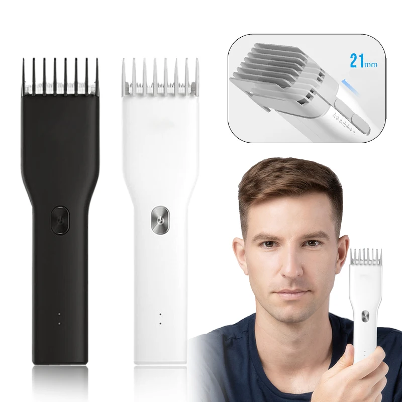 

Electric Hair Trimmer USB Rechargeable Hair Clipper Cutter Machine Cordless Razor Hairdress Men Kids Professional Trimmers