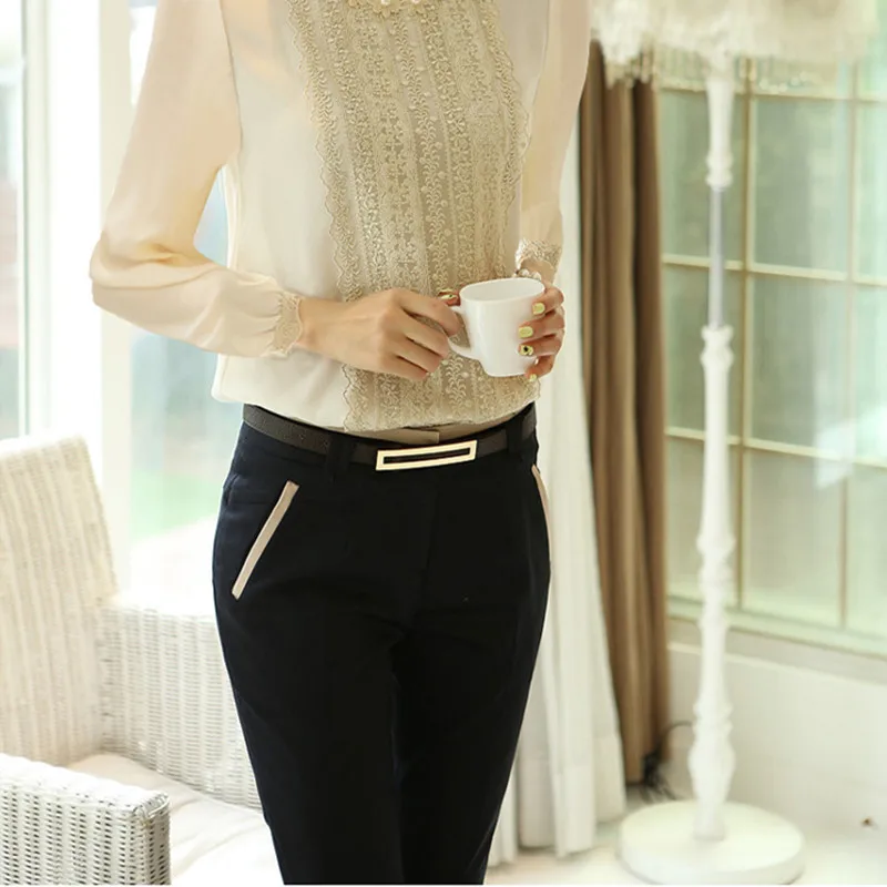 Офисная Рабочая одежда 2021 Костюмные брюки женские узкие облегающие деловые