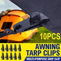 linoleumclip tent clip tarp clips clamp awning set car boat cover tent tie down urgent snap fixed plastic clip for outdoor tent