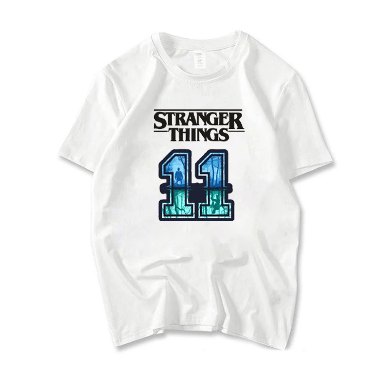 Мужская и женская футболка с надписью Stranger Things креативным художественным