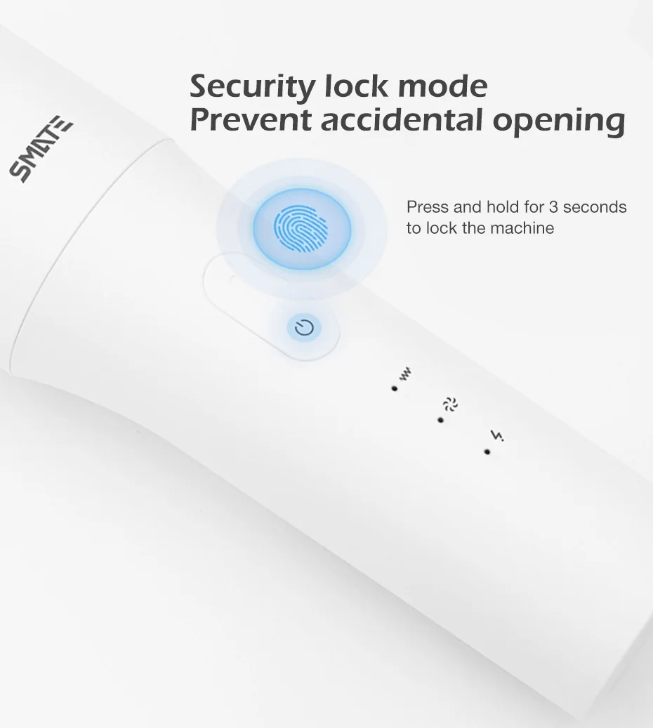 Xiaomi SMATE Детский Электрический триммер для волос водонепроницаемый инструмент для волос USB Перезаряжаемый ультра-тихий умный триммер для волос для детей