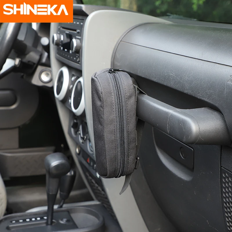 Многофункциональная сумка для хранения очков SHINEKA Jeep Wrangler JK JL TJ аксессуары 1997-2020 |