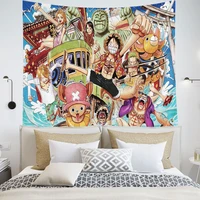 japanese anime one piece of cloth background cloth tapestries hanging bedside bedroom wall covering