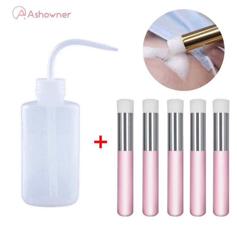 

Eyelash Cleaning Brush Extensions Applicator Nose Brushes Eyelash Cleaning Washing Bottle Skin Care Makeup Tool Eyebrow Brush