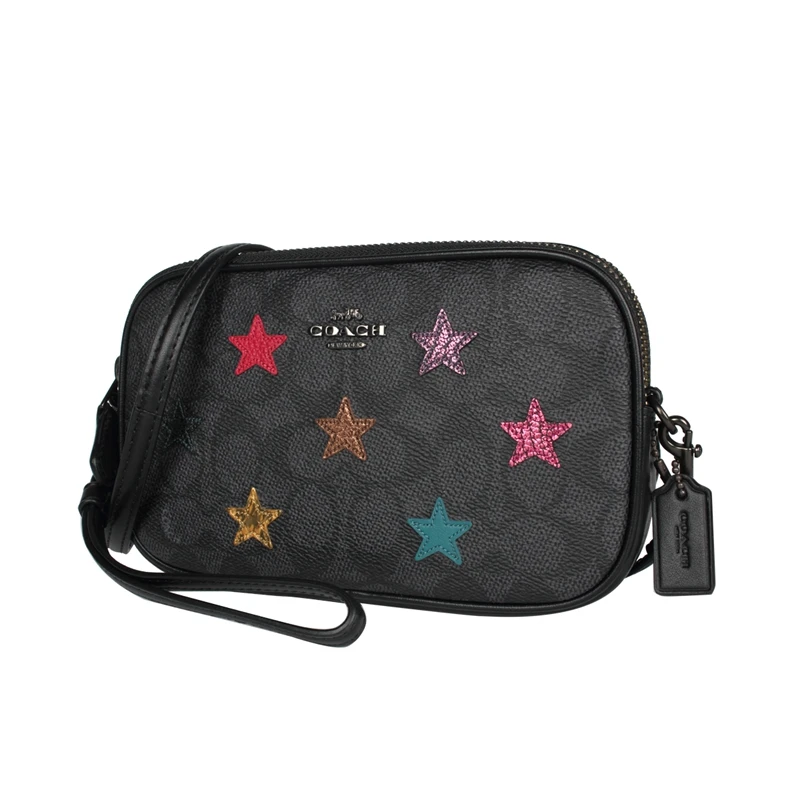 Оригинальная и брендовая новая простая кожаная сумка через плечо Coach Star 72285 |