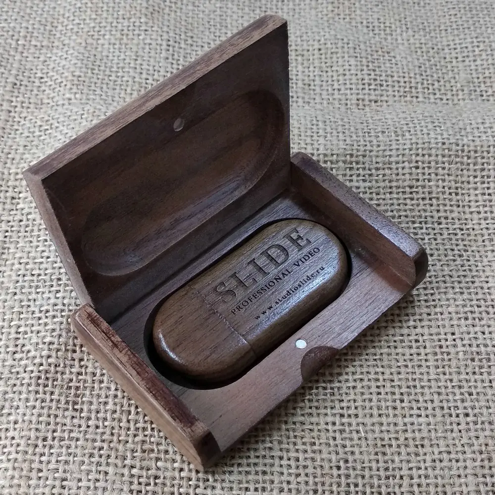 Индивидуальный Логотип бамбуковая деревянная овальная форма USB флэш-накопитель 4 ГБ 8 ГБ 16 ГБ 32 ГБ 64 ГБ USB 2,0 свадебные подарки(более 10 шт бесплатный логотип