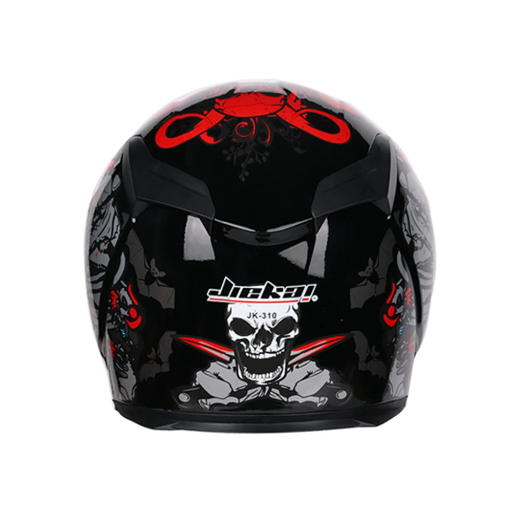Черный клоун ABS рампа GXT мотоциклетный шлем на все лицо Универсальный гудок Новый