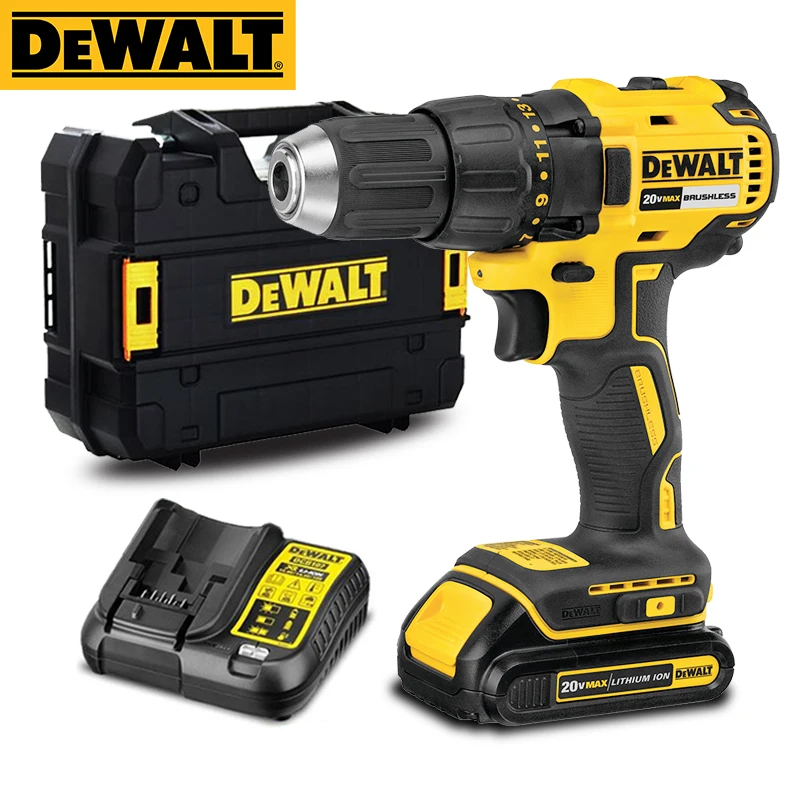

DEWALT DCD777 Impact Drill 65N.M 18V Lithium Battery DIY Variable Speed Electric Screwdriver LED Light Cordless Impact Drill