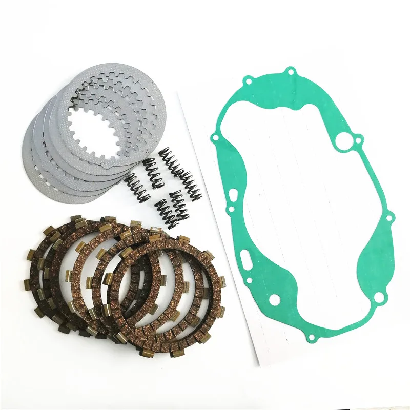 Motorcycle Clutch Friction Plates Heavy Duty Springs Cover Gasket kit for Yamaha Banshee 350 YFZ 350 YFZ350  YFZ350SP 1987-2006