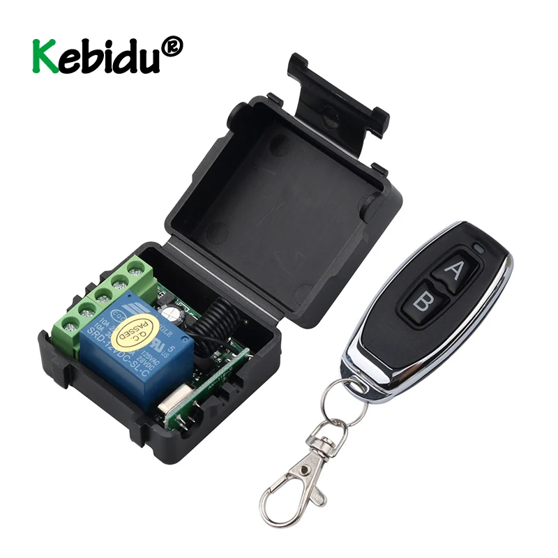 Радиочастотный мини передатчик 433 МГц с пультом дистанционного управления