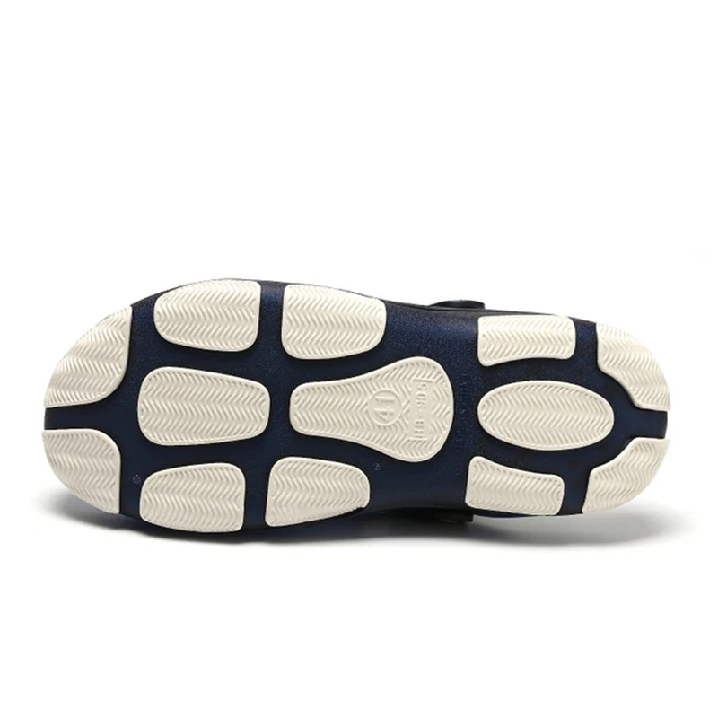 Мужские уличные пляжные сандалии черные повседневные шлепанцы для воды лета 2019 |